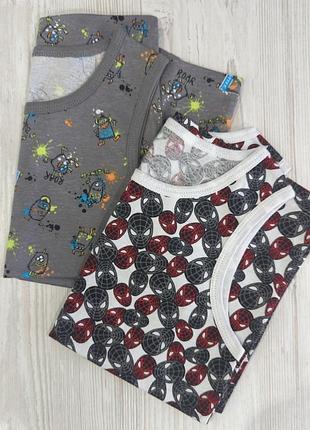 Майки для мальчика на 6-7 лет primark, хлопковые