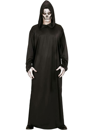 Костюм жонця xxl widmann grim reaper 00529 карнавальний костюм жителя смерті для дорослих
