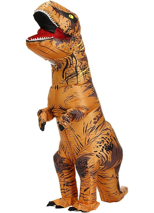 Надувной костюм динозавра 150-190 см jashke dinosaur costume карнавальный костюм тираннозавра для взрослых