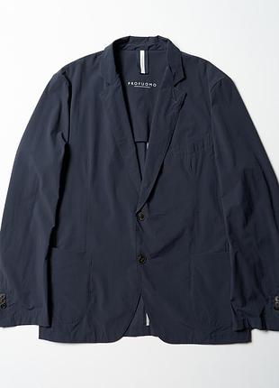 Profuomo casual stretch nylon blazer jacket navy  [bmh017426]