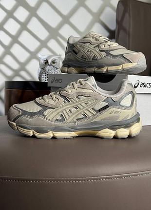 Водонепроникні кросівки asics gel-nyc w gtx beige