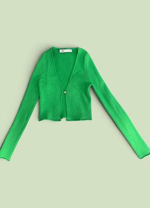 Кофта жіноча zara зелена
