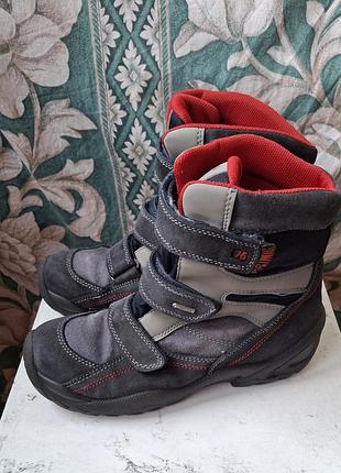 Зимние термо сапоги ботинки водонепроницаемые gore tex сноутинсы лыжные горнолыжные