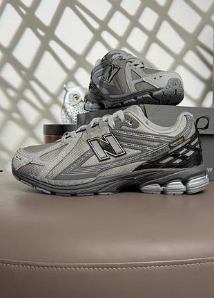 Водонепроникні кросівки new balance 1906r gtx light grey black
