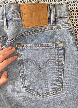 Джинси levi's 881 вінтажні блакитні w30 l34