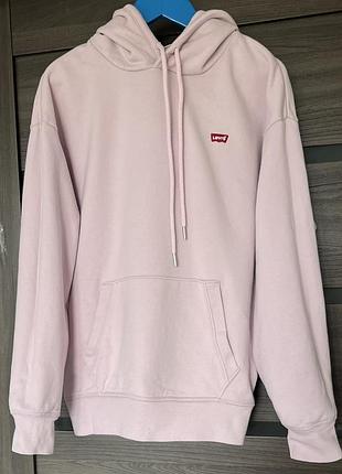 Худі жіноче levi's standard hoodie рожеве