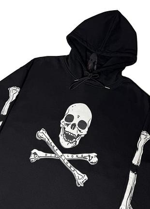Худі vlone bones & skull black ss 2017 3
