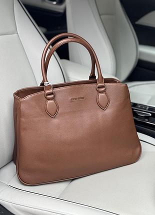 Сумка david jones см8671 коричневый