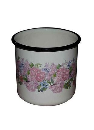 Кружка эм. без крышки 1,0л/2 разная (i0107/2) тм idilia
