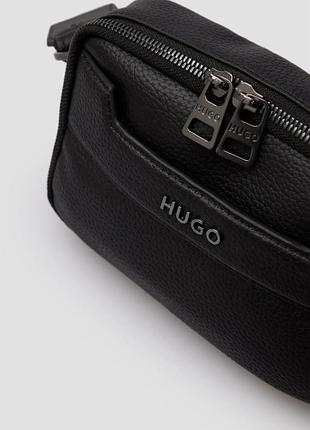 Сумка чоловіча hugo чорна 3