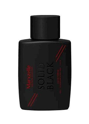 Парфюмированная вода для мужчин 100мл solid black тм marxzelle
