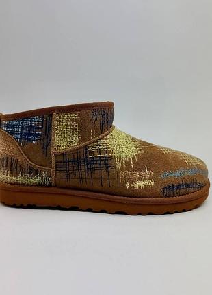 Кросівки чоловічі ugg x the elder statesman classic ultra mini (40,5 (26 см))