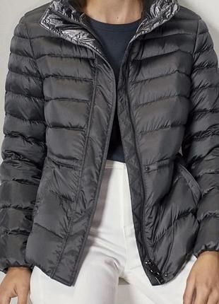 Жіночий пуховик massimo dutti (m) / легка демісезонна куртка, стан нової