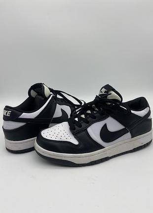 Жіночі кросівки nike dunk retro low “panda”, 38.5 розмір, устілка 24.5