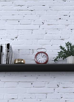 Полка z-18 loft design черный st7 100 см