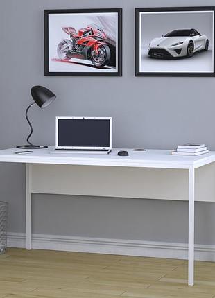 Письменный стол loft design l-3p белый