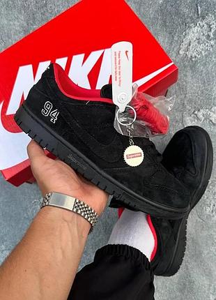 Кросівки чоловічі nike sb dunk x supreme 94 black