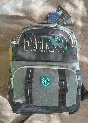 Рюкзак школьный yes s-30 juno dino 42x30x14 см 17.5 л (558143)