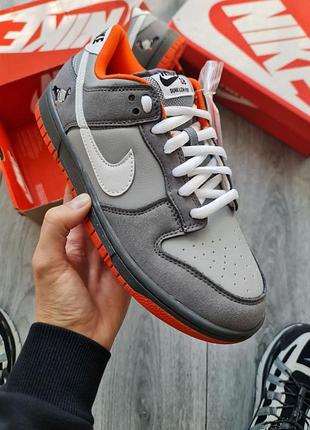 Кросівки чоловічі nike dunk sb low staple nyc pigeon gray