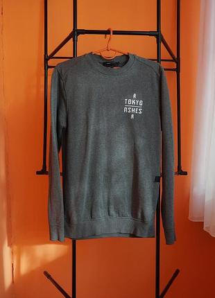 Ashes to dust s | сірий світшот tokyo ashes
tokyo ashes sweatshirt grey s
