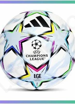 Футбольний м'яч adidas uefa champions league 26/27 j350 no4 для матчів та тренувань білий поліуретан sku_ke9768_4