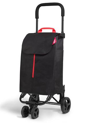 Сумка-тележка gimi twin 56 black (169324)