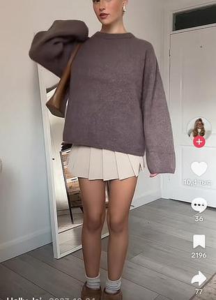 Светр жіночий h&m edition premium selection оверсайз