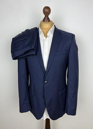 Hugo boss classic 2 piece suit классический костюм-двойка хуго босс шерсть