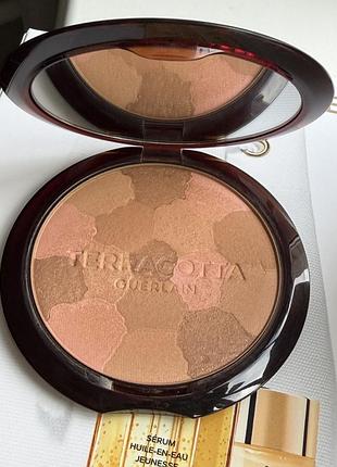 Легендарная бронзирующая пудра guerlain terracotta light 3