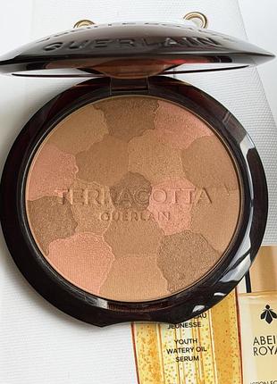 Легендарная бронзирующая пудра guerlain terracotta light 4
