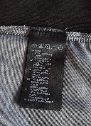 Сіра фактурна міні спідниця h&m 5