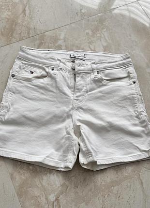 Шорти жіночі tommy hilfiger білі джинсові