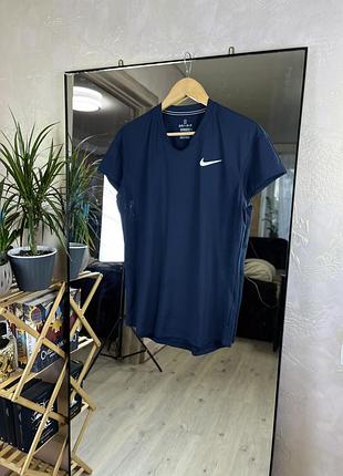 Тенисна футболка nike court dri-fit navy⁠