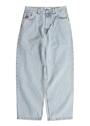 Джинси унісекс polar big boy baggy, блакитні, розмір s