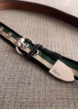 Вінтажний ремінь gucci 2