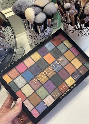 Палетка тіней для повік makeup revolution maxi reloaded eyeshadow palette dream big, 60.75 г