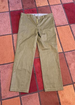 Брюки чоловічі dickies slim straight fit хакі