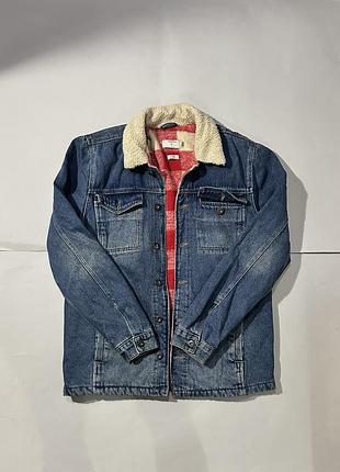 Утеплена джинсовка topman