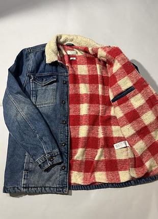 Утеплена джинсовка topman 3