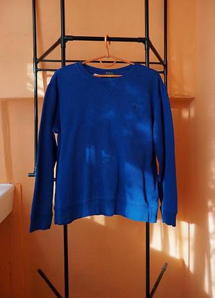 Polo ralph lauren lig 14-16 | синій світшот з логотипом
polo ralph lauren sweatshirt blue youth l