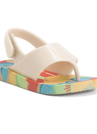 Босоніжки дитячі mini melissa  різнокольорові