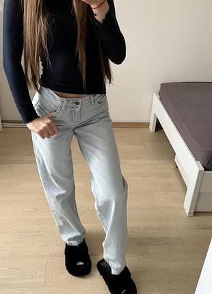 Жіночі джинси zara блакитні