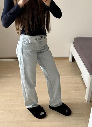 Жіночі джинси zara блакитні 3