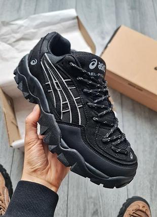 Мужские кроссовки asics gel-pickax black