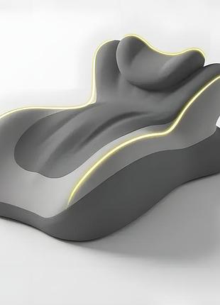 Ергономічна клинуватий подушка з memory foam для шиї, спини та ніг