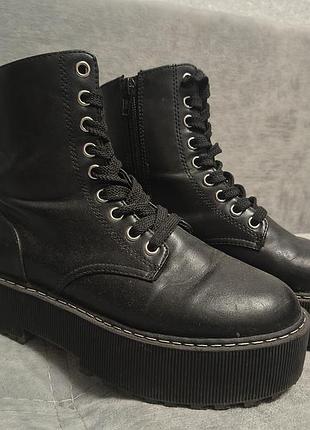 Dr. martens type черевики ботинки осінні демісезонні 35
