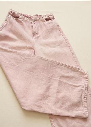 Джинси жіночі палаццо рожеві