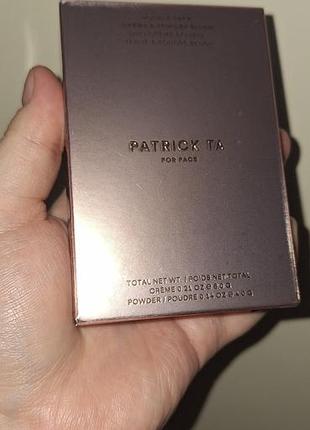 Patrick ta beauty
major headlines double-take crème & powder blush duo,she's giving (vibrant pink) 3