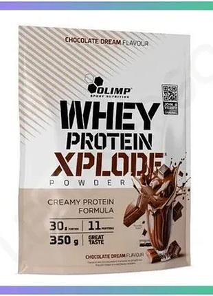 Сывороточный протеин olimp whey protein xplode 350 г шоколадный порошок для набора мышечной массы и во sku_fitsh_cn20373-3