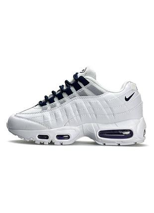 Кроссовки женские nike air max 95 white navy